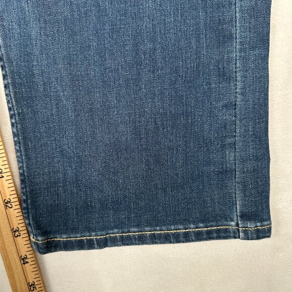 Calvin Klein Jeans Men Size W38 L34 Slim Straight Fit Blue Ashton Cotton Blend - Picture 2 of 13